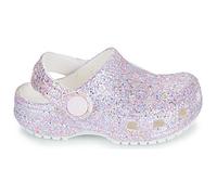 Sabots enfant filles Crocs Classic Fantasy Glitter Clog T Blanc 20 / 21