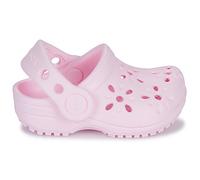 Crocs Sabot Classic à découpes florales Mixte Enfant Pink Milk 23-24