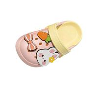 Sabots Enfant Garçon Fille Ete Mignon Confort Chaussure De Jardin Enfant Ado Souple Antidérapant Confortable Legere Animal Fashion Plage Piscine Casual Pantoufle (RD1, 21)