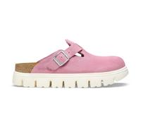 Sabots femme Birkenstock Boston Chunky Suede Leather Rose 42 Étroit