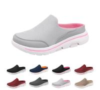 Sabots Femme Homme Chaussons Sneakers Marche Doux Confortable Pantoufles En Maille Maison Chaussures Femme Orthopédique Été Antidérapant Respirant à Bout Fermé Chaussures de Marche Lire Maison Casual