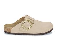 Birkenstock Sabots Boston Big Buckle Beige Taille 36