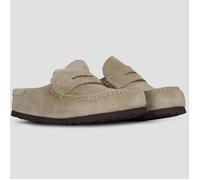 Birkenstock Naples Wrapped Suede Leather Sandales marron 37