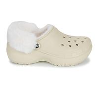 Sabots femmes Crocs CLASSIC PLATFORM FUZZ LINED CG Blanc 39 / 40