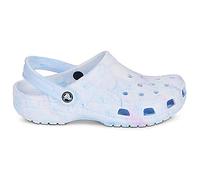 Crocs Sabot Classic – motif marbré aquarelle bleu clair – Taille 46-47