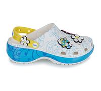 Sabots femmes Crocs Smurfs Platform Clog Blanc 36 / 37