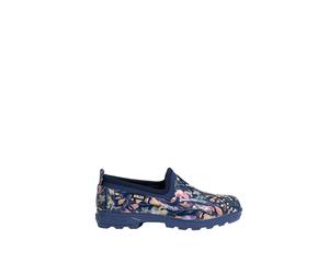 Sabots fermÃ©s bi-matiÃšre femme Aigle Bleu 40