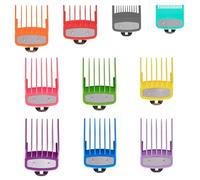 Sabots Guide Tondeuse pour ENCHEN Boost 3 Boost-3 ecn-Boost3 | Multiples tailles de coupe; plastique rigide; dents arrondies anti-irritation; fixation rapide par clip
