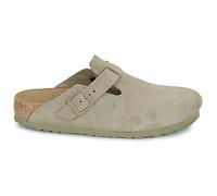 Birkenstock Sabots Boston Suède Étroit Kaki Taille 45