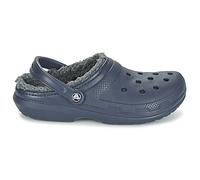 Crocs Classic Fuzz Lined Clog (Navy/charcoal) 41