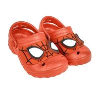 Sabots lumineux Marvel Spiderman pour garçons | Chaussures Spiderman pour garçons | Sabots Spider Man pour enfants, Rouge, 25 EU