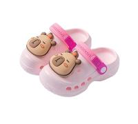 Sabots Mules Fille Garcon, Sabot de Jardin Mixte Enfants Mignon Sandales Plastique Plage Pantoufle Ete Respirant Claquette Piscine Chaussures d’été Confortables et Antidérapantes, 22-34 EU