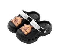 Sabots Mules Fille Garcon, Sabot de Jardin Mixte Enfants Mignon Sandales Plastique Plage Pantoufle Ete Respirant Claquette Piscine Chaussures d’été Confortables et Antidérapantes, 22-34 EU