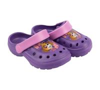 Sabots Paw Patrol pour Filles - Skye Sandales Enfants Pantoufles Chaussons de Jardin antidérapants Violet (Violet, Système pour Taille de Chaussures UE, Tout-Petit, Numérique (de/à), M, 26, 27)