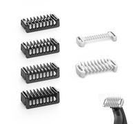 Sabots Peigne de Guidage pour O Blade Sabots QP2724 QP2824 QP2520 QP2630 QP6551,Protecteur Peau Intime 3mm Peigne corporel avec Sabots pour Tondeuse1/2/3/5mm O Blade Accessoiress, 6 pièces