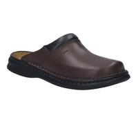 Sabots pour Hommes - JOSEF SEIBEL - Max 94 - Cuir Marron - Semelle en PU - Confortable et Élégant 42