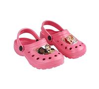 Sabots Princesses Disney - Roses - 24/25 - Motif Imprimé sur le Devant - Mules pour Enfant en EVA - Produit Original Conçu en Espagne