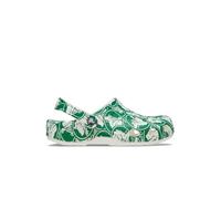 Sabots printés Classic duke - Crocs - Femme - Vert - Mousse EVA 46/47