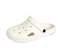 Sabots Sandales Homme Été Confortable Ajourés, Chaussures de Plage Ete, Slip-on à Enfiler Bout Fermé, Bride Arrière Pivotante, Sabot Orthopédique Perforée à Ouverture Latérale - Piscine Jardin Marche