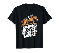 Sabots sauteurs gagnants mouvements équestres T-Shirt