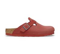Sabots suÃšde estampÃ© Birkenstock Boston Rouge 38 Ãtroit