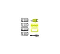 Sabots + Tête nez 4 Sabots Barbe 1/2/3/5mm 1 Sabot Corps 1 Protection peau 1 Tête nez oreille compatible avec Philips OneBlade OneBlade Pro QP2515