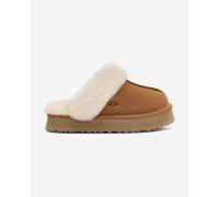 Sabots UGG Disquette marron blanc femme - 38