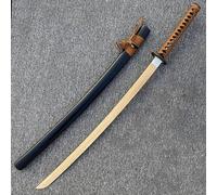 Sabre de samouraï en Bois avec Fourreau • Katana Japonais • Bokken Fait Main pour Kendo,Cosplay,Arts Martiaux,entraînement,Accessoires de Performance,Cadeau