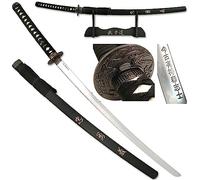 Sabre Décoratif Katana 103 cm - Réplique, Acier, Plus Le Support pour la Décoration ou Le Cadeau SW-319