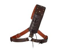 Sabre Frog | Sabres Scabbard Sabre Back Holster médiéval Renaissance | Ceinture porte-sabre en cuir PU, étui de sabre laser pour chevaliers, Halloween, guerriers, pirates