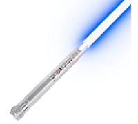 Sabre Laser À Poignée En Métal,Rapdueling Mf Ite,Document Proxy,Sensible,Swing Lisse - Type Silver Handle-Led Smooth Swing