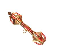 Sabre laser électronique à double lame, jouet sabre lumineux, poignée extensible avec 24 effets lumineux et sonores, pour enfants et adultes, pour les vacances, cadeau d'anniversaire