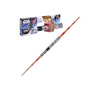 Sabre laser électronique Star Wars Dark Maul double-lame Hasbro Rouge avec sons et lumière