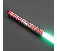 Sabre laser G4E avec application Bluetooth, swing fluide, 16 polices sonores, changement de couleur RVB infini, contrôle de mouvement. Sabre laser RVB v3.0 amélioré pour adultes et cosplay. (2 tons