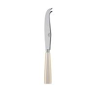Sabre Paris | Couteau à fromage 24,5 cm Icône couleur Nacre. Couvert en Acier Inoxydable. Efficace et élégant pour découper une large variété de fromages.