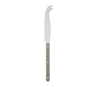 Sabre Paris | Couteau à fromage 24 cm Bistrot couleur Asperge. Couvert en Acier Inoxydable. Efficace et élégant pour découper une large variété de fromages.