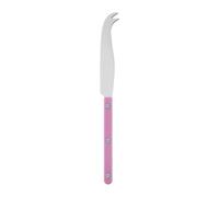 Sabre Paris | Couteau à fromage 24 cm Bistrot couleur Rose. Couvert en Acier Inoxydable. Efficace et élégant pour découper une large variété de fromages.
