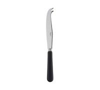 Sabre Paris | Couteau à fromage 24 cm Pop couleur Noir. Couvert en Acier Inoxydable. Efficace et élégant pour découper une large variété de fromages.