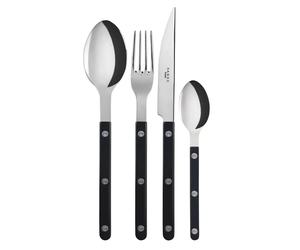 SABRE Paris Couvert Bistrot brillant 24 Pièces Black