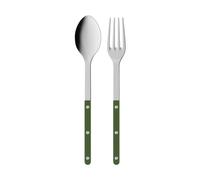 SABRE Paris Couverts de service Bistrot Solid. 2 pièces Green