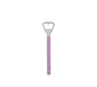 SABRE PARIS | Décapsuleur 16,3 cm Bistrot couleur Rose et finition brillante. Couverts en Acier inoxydable et nylon. Passe au lave-vaisselle. Parfait pour ouvrir les bouteilles de bière.