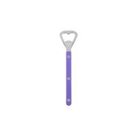 SABRE PARIS - Décapsuleur 20 cm - Bistrot - Parfait pour ouvrir les bouteilles de bière - Acier inoxydable et nylon - Passe au lave-vaisselle - Violet