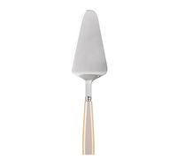 Sabre Paris | Pelle à Tarte 27cm Icône Couleur Nacre. Couvert en Acier Inoxydable. Idéale pour Servir Toutes Vos pâtisseries, tartes sucrées ou salées.