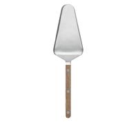 Sabre Paris | Pelle à Tarte Bistrot Teak Couleur Teak Finition Vintage. Couvert en Acier Inoxydable. Idéale pour servir toutes vos pâtisseries, tartes sucrées ou salées.