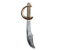 Sabre Pirate En Plastique 37 Cm Taille Unique Argenté