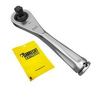 SabreCut 1 x MRSC03 Mini micro cliquet 1/4" carré 6,3mm (1/4") entraînement hexagonal en acier inoxydable professionnel 72 dents clé à cliquet manuelle