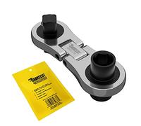 SabreCut 1 x MRSC08 Dual Drive Flex Plus petit mini micro cliquet 6,3mm HEX 1/4" carré entraînement en acier inoxydable professionnel 72 dents engrenage petite liquet manuelle