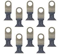 SabreCut 10pcs SC44B_10 44mm Bi-métal Métal Lames multitool Durable | Compatible avec Fein SuperCut & Festool Vecturo, lames HSS bi-métal coupent bois, métal et clous