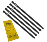 SabreCut 5pcs AFSC152PH2_5 152mm PH2 Embouts autofeed placo | Compatible avec Festool AF 55-DWP/DWC PH2-AF-55, Robuste, pour plaques de plâtre, pochette incluse