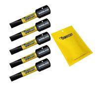 SabreCut 5pcs SCRSL432_5 32mm SL4 Embouts vissage choc Robuste | Pointes forgées et acier de torsion traité thermiquement améliorent résistance aux chocs et durabilité